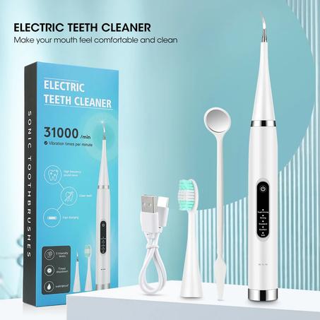 Teeth Whitening and Cleaning Device Ultrasonic Tartar and Stain Removal