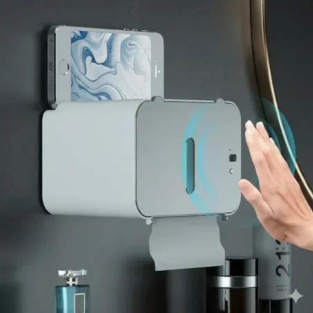 The smart rechargeable tissue box: long-lasting elegance.