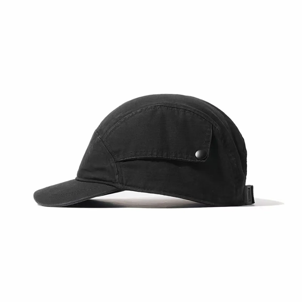Adventure-Ready 5-Panel Cap with Hidden Side Storage