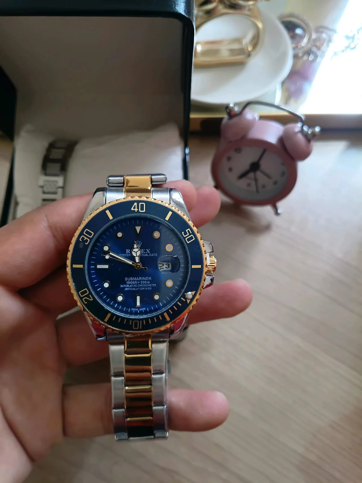 ساعة ROLEX براسلي LACSOTE