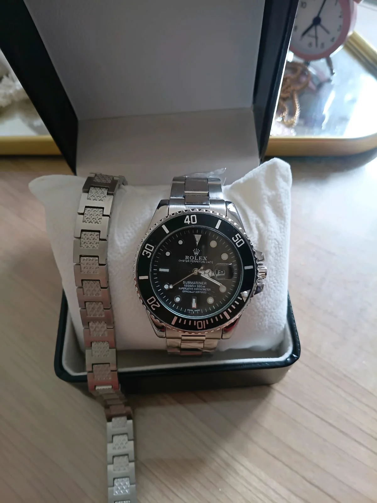ساعة ROLEX براسلي LACSOTE
