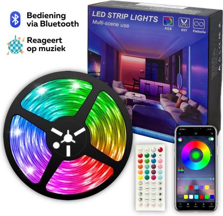 Fil Led RGB 10 mètres Bluetooth