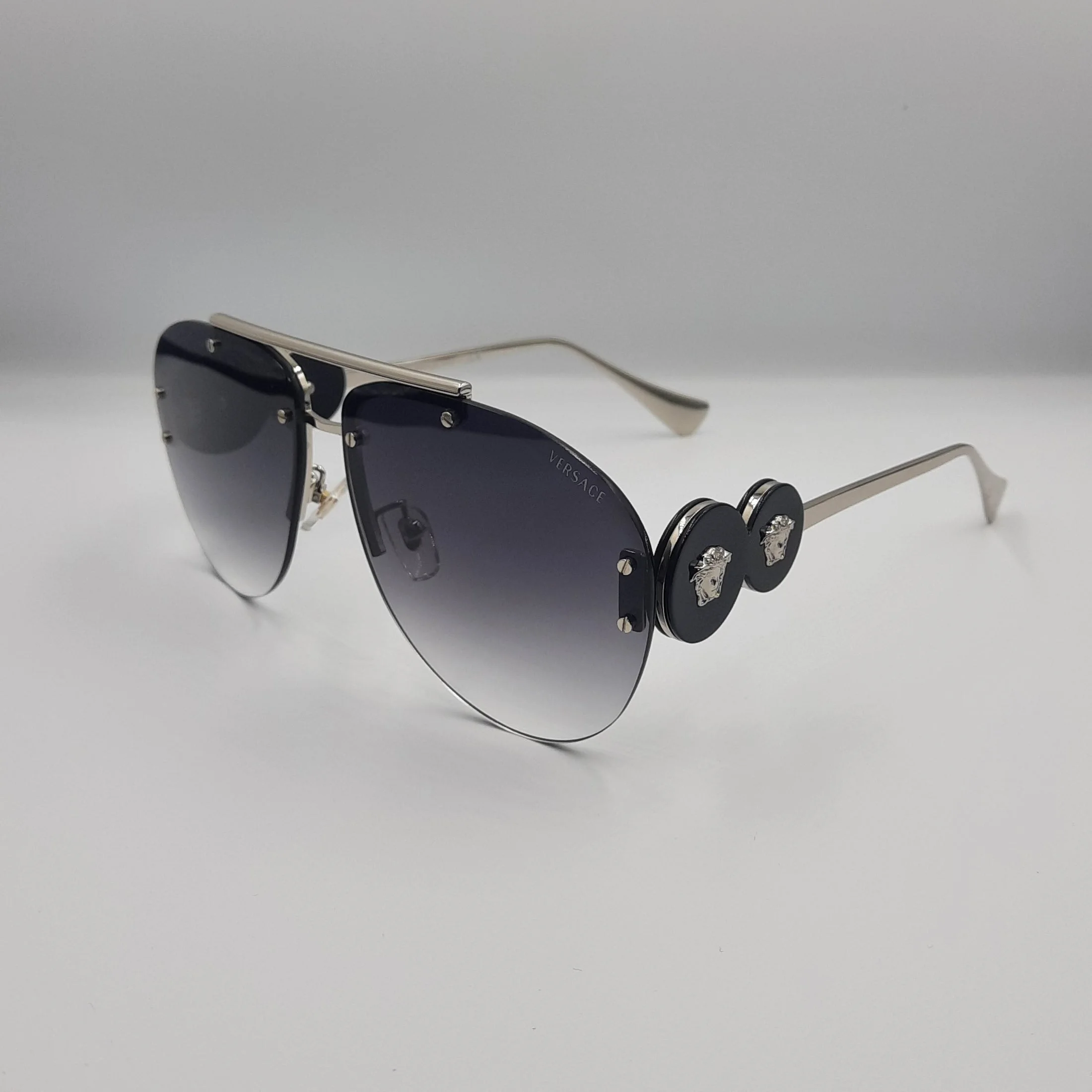 VERSACE noir argent VE2250