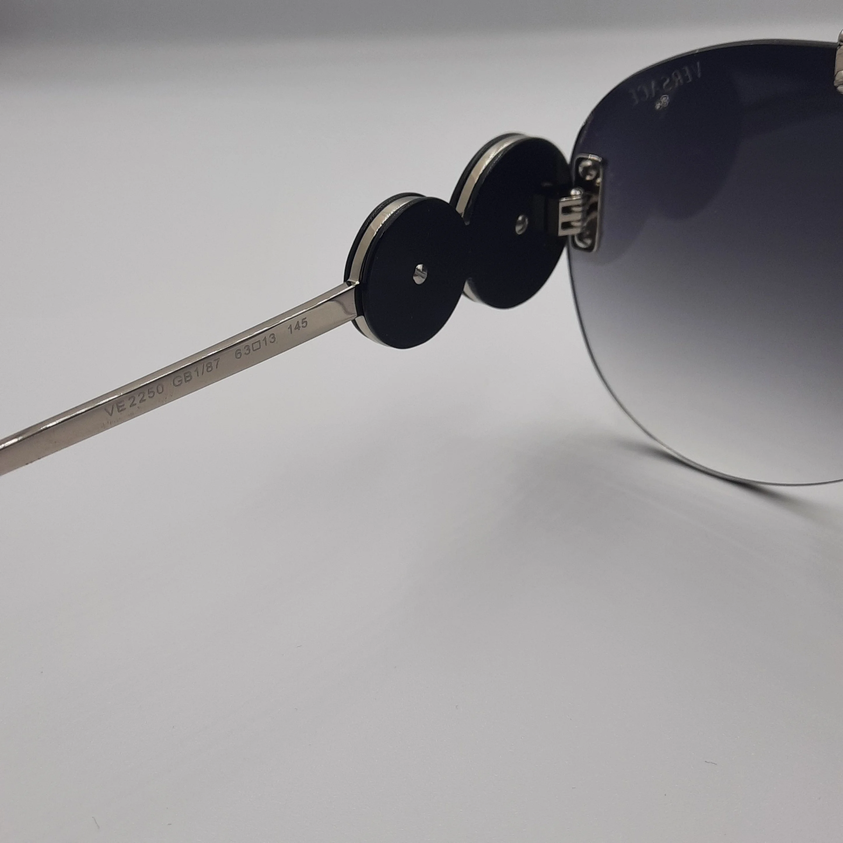 VERSACE noir argent VE2250