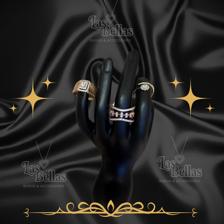 Bague Rose Gold & Doré