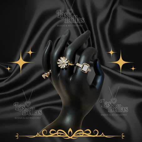 Bague Rose Gold & Doré