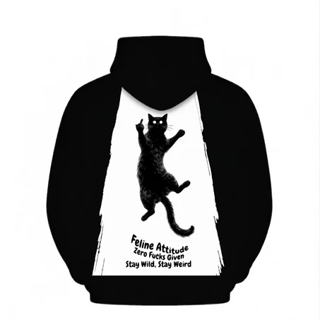 Alien Cat Hoodie