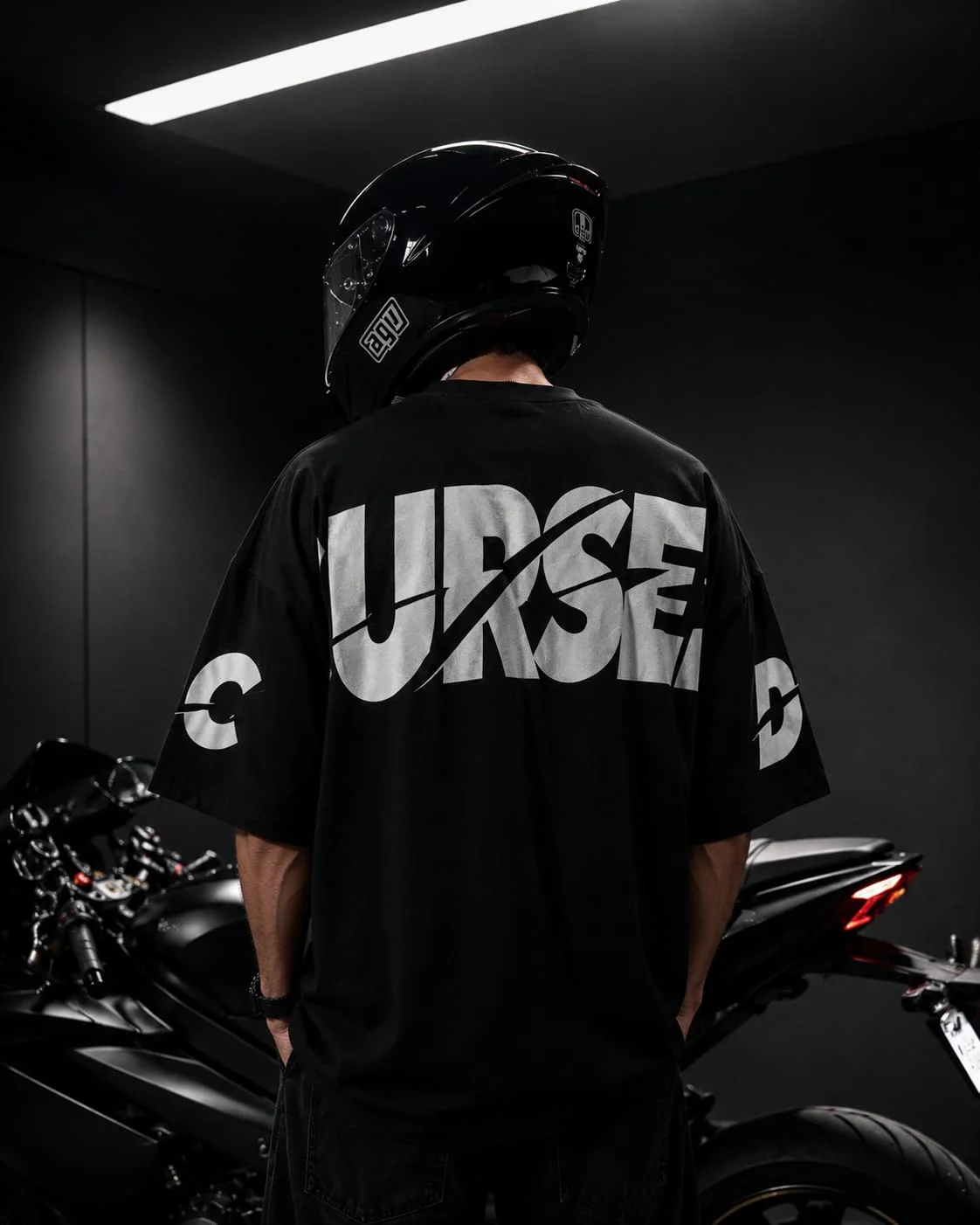 CURSED  — SWUSH  OVERSIZED T-SHIRT