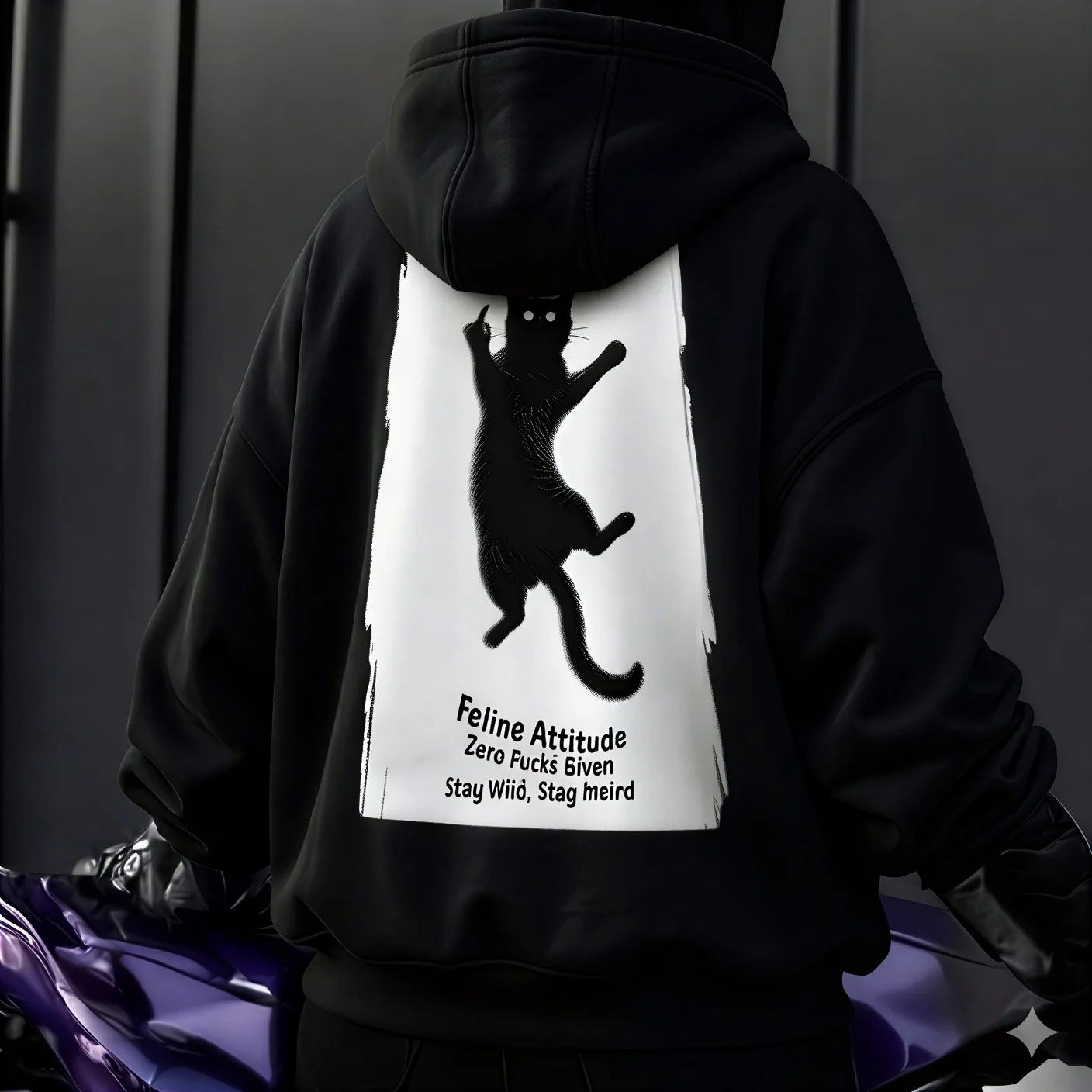 Alien Cat Hoodie