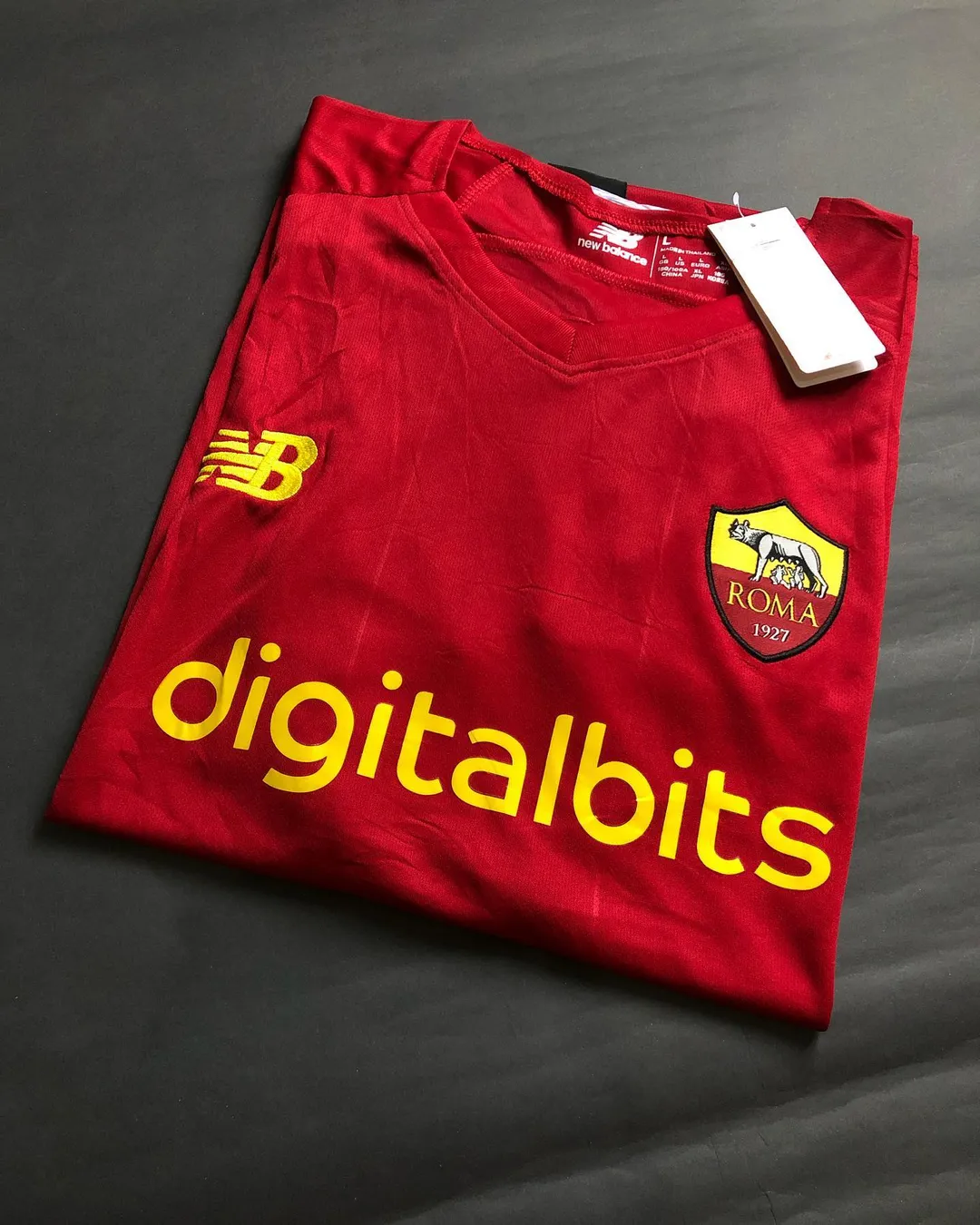 Camiseta 1.ª As Roma 21 -22