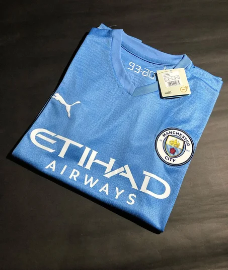 Camiseta 1.ª Manchester City  21 -22
