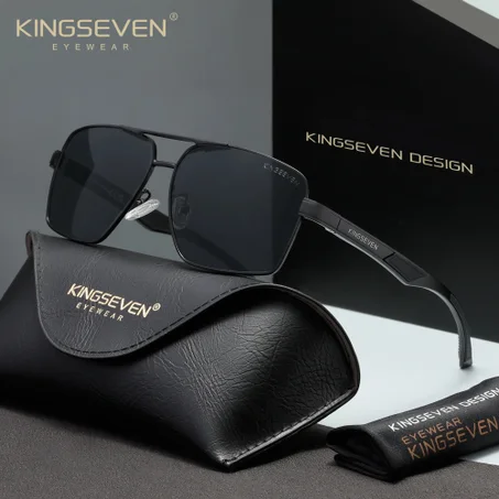 Lunettes KINGSEVEN K7719 BLACK GRAY
