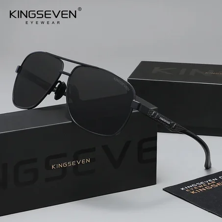 Lunettes KINGSEVEN N7188 BLACK GRAY