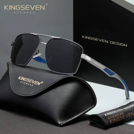 Lunettes KINGSEVEN K7719 BLUE GRAY