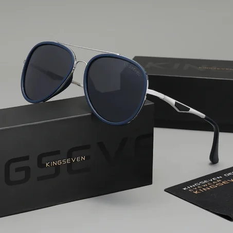 Lunettes KINGSEVEN 7936 GRIS BLUE