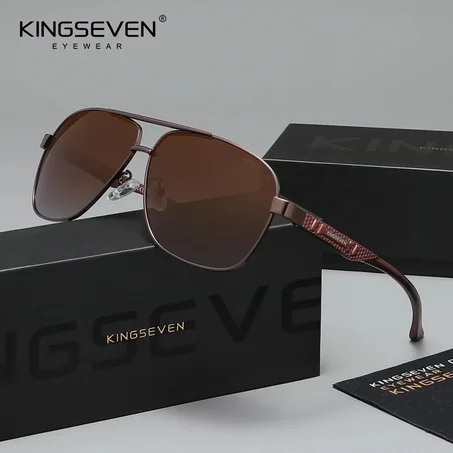 Lunettes KINGSEVEN N7188 BROWN