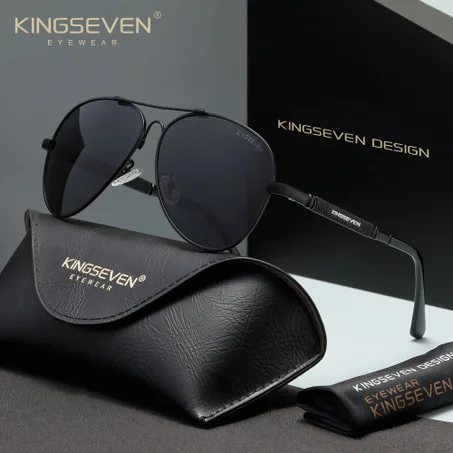 Lunettes KINGSEVEN N7730 BLACK GRAY