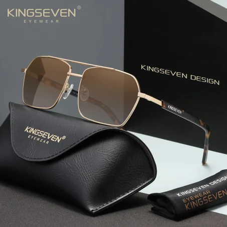 Lunettes KINGSEVEN N9201 ROYAL GOLD