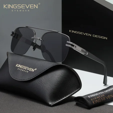 Lunettes KINGSEVEN N7666 GUN GRAY