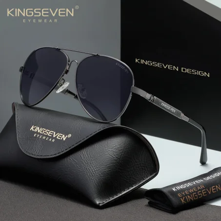Lunettes KINGSEVEN N7730 GUN GRAY