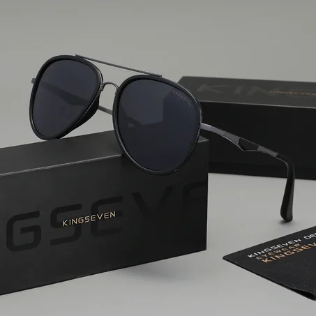 Lunettes KINGSEVEN 7936 BLACK GRAY