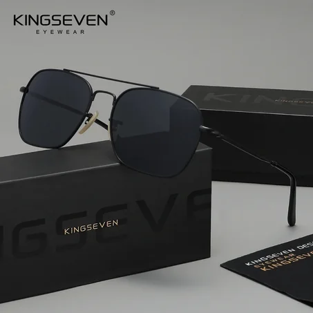 Lunettes KINGSEVEN 7118 BLACK GRAY