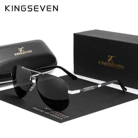Lunettes KINGSEVEN N7899 SILVER GRAY