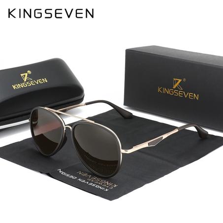 Lunettes KINGSEVEN 7936 GOLD BROWN