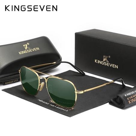 Lunettes KINGSEVEN 7118 GOLD GREEN