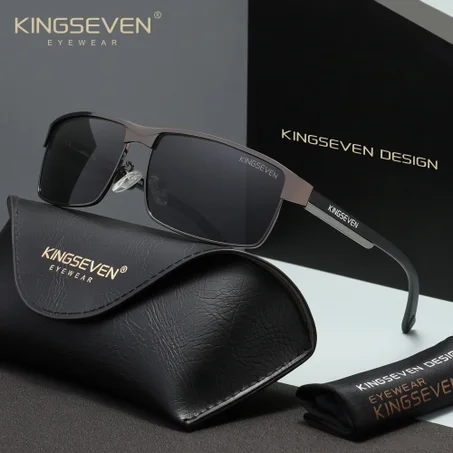 Lunettes KINGSEVEN 7756 SILVERY GRAY