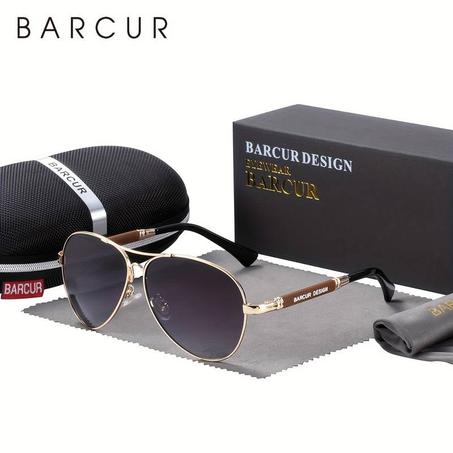 Lunettes BARCUR GOLD BLACK