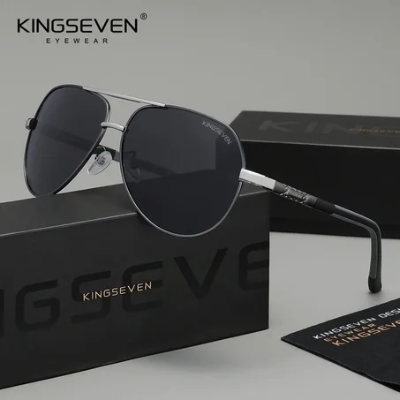 Lunettes KINGSEVEN K725 GUN GRAY