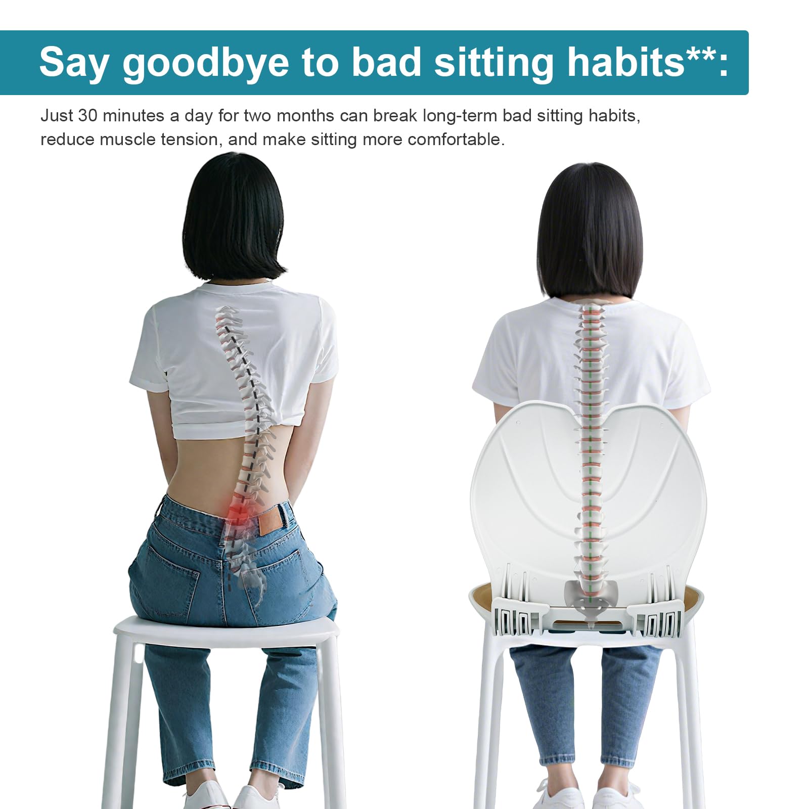 كرسي تصحيح وضعية الجلوس - Posture correction chair