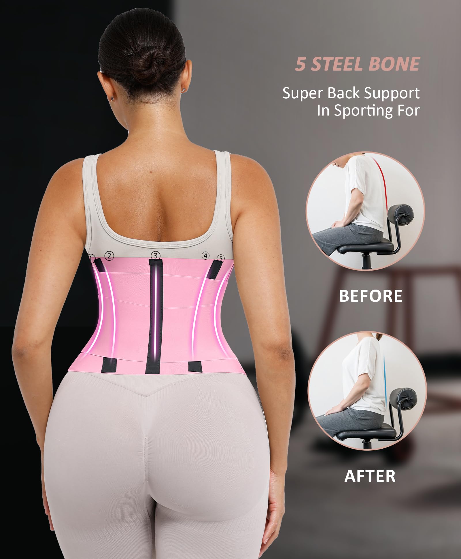 حزام الخصر و البطن لنحت الجسم - Body Shaper Belt