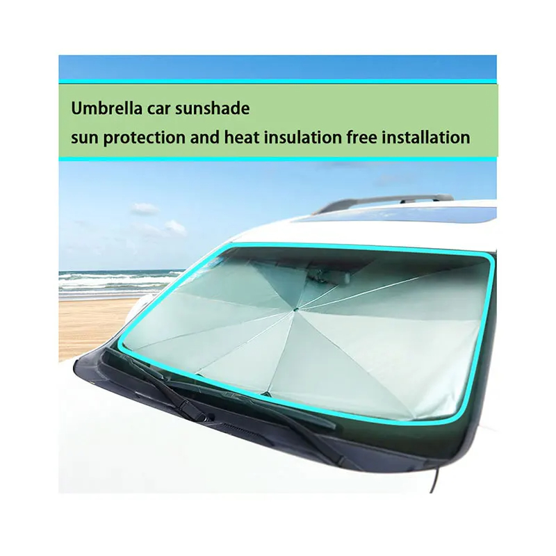 مظلة الشمس لحماية السيارة من الحرارة - windshield umbrella