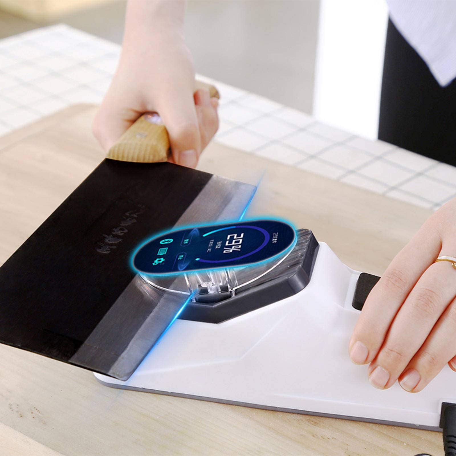 مبراة سكين كهربائية عالية السرعة - USB Electric Knife Sharpener