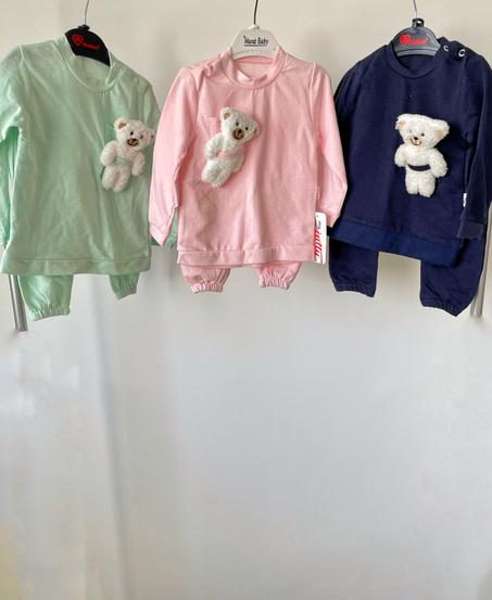 Ensemble 2 Pcs - Nounours 3D