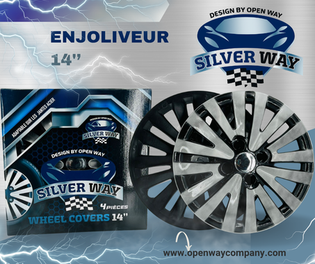 ENJOLIVEUR 14'' SILVER