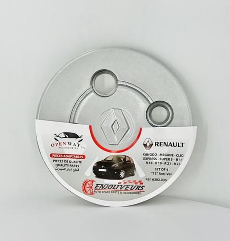 Enjoliveur goujon par 13" RENAULT
