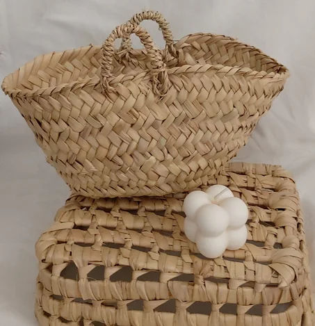 سلة الخوص المغربية