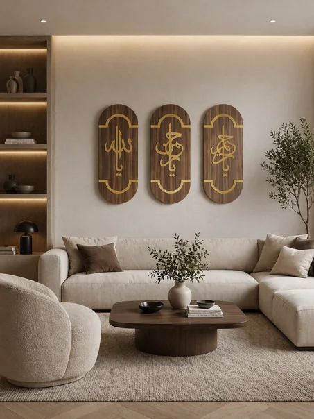 Tableaux Calligraphiques Verticaux