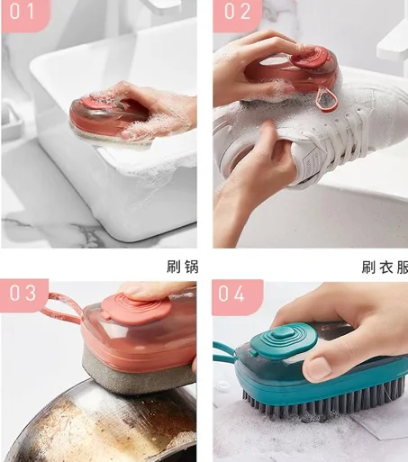 hydraulic cleaning brush