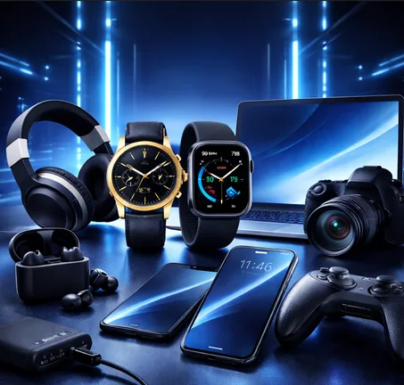 الساعات والإلكترونيات