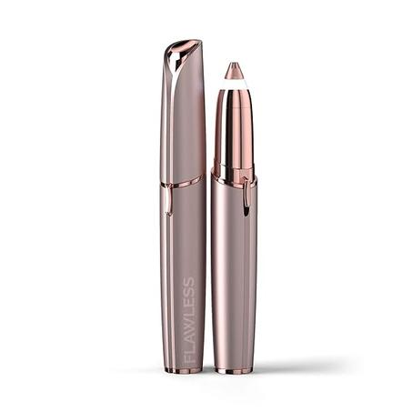 Finishing Touch Flawless Brows Eyebrow Hair Remover Electric Razor for Women with LED Light for Instant and Painless Hair