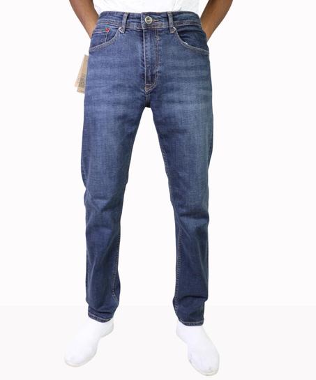 Jean pour homme Modèle Droit Bleu fonce c.I.e