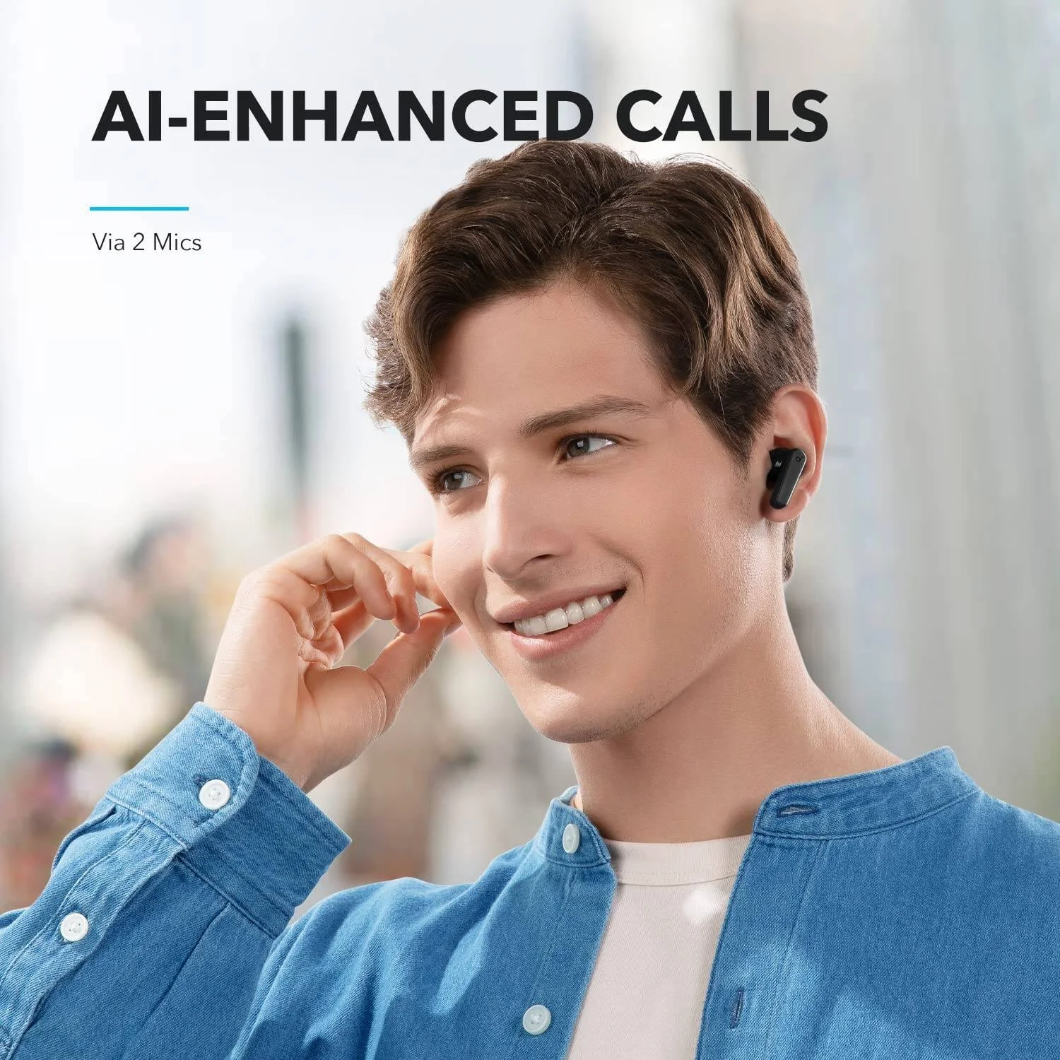 Anker Soundcore P20i – سماعات بلوتوث أصلية بصوت قوي وBassUp™