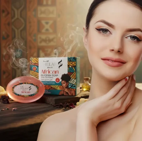 🍬 صابون الجلسرين المفتح من المجموعة الأفريقية للعناية الفائقة بالبشرة