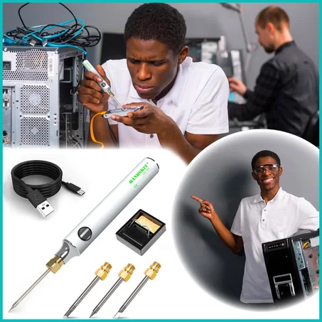 مكواة اللحام الكهريائية المحمولة