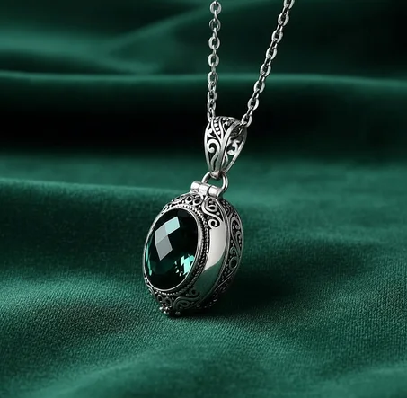 قلادة نحاسية فاخرة ✨