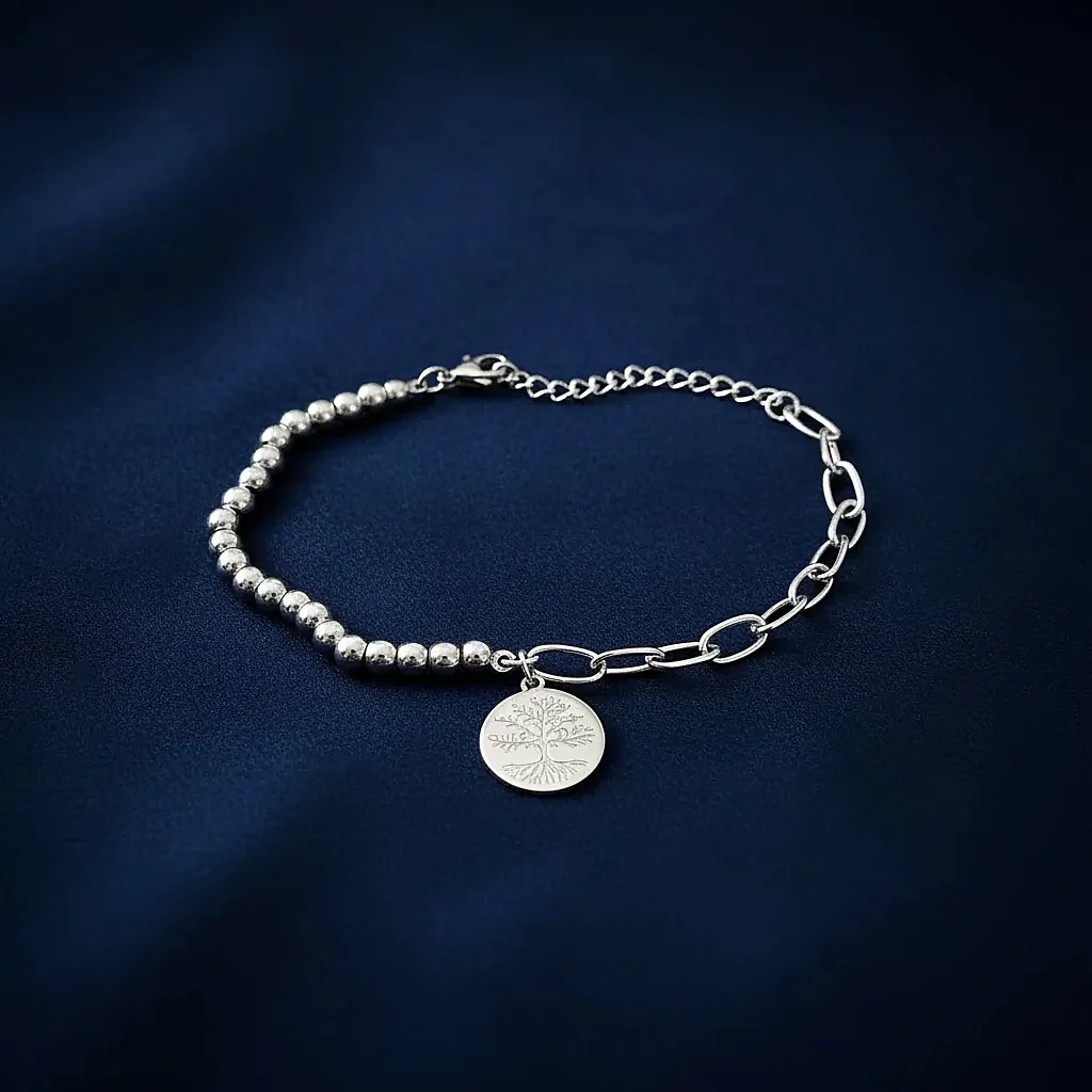 Bracelet Arbre de vie🌲en Acier